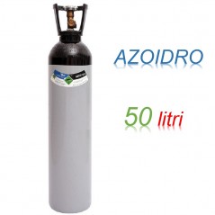 Bombola 50 litri AZOIDRO Ricaricabile 200 bar AZOTO 95% IDROGENO 5% EE