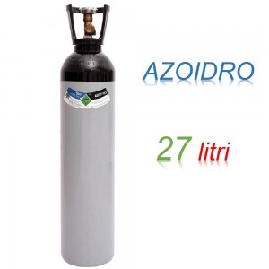 Bombola 27 litri AZOIDRO Ricaricabile 200 bar AZOTO 95% IDROGENO 5% EE