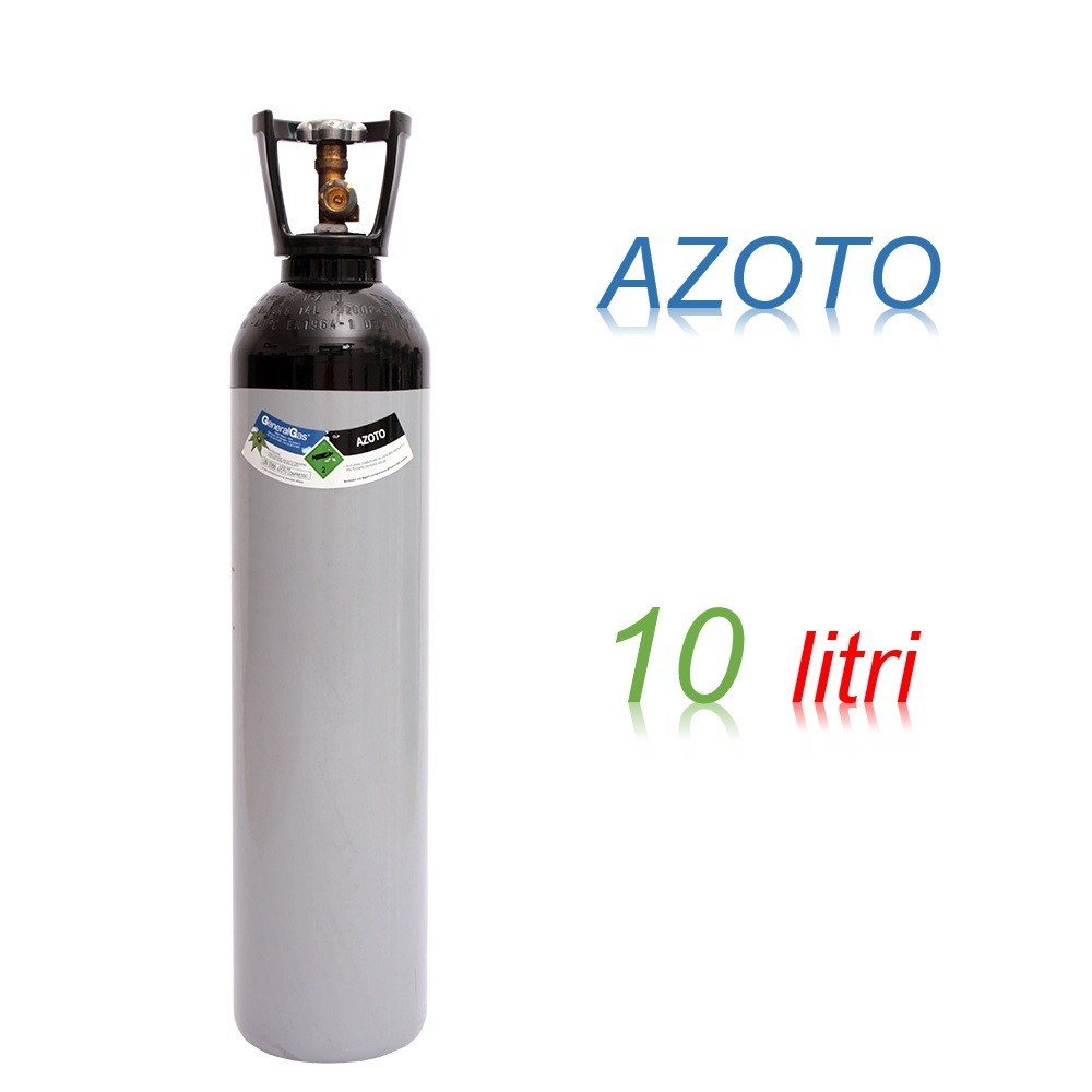 Bombola 10 litri AZOTO Ricaricabile 200 bar
