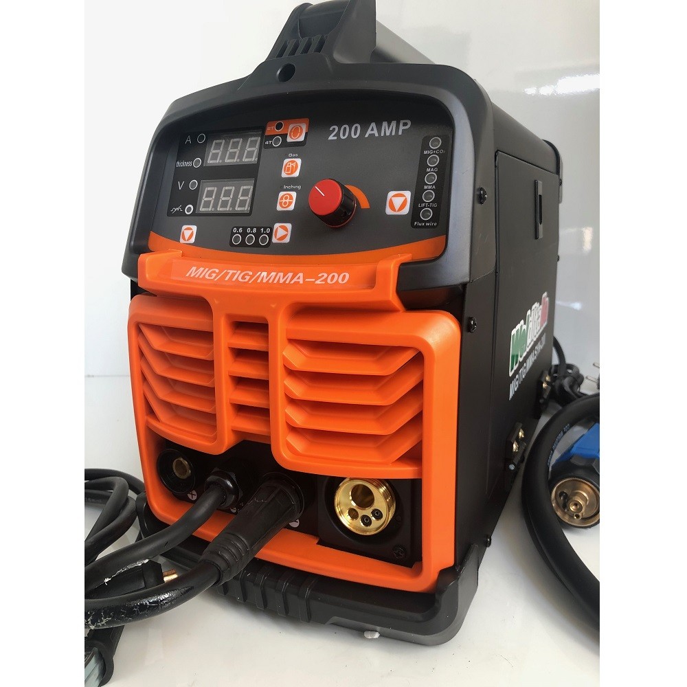 Saldatura In Acciaio MIG MAG Mag 200 St Digital IGBT Protective Gas Sa - Foto 5
