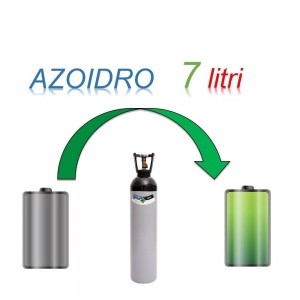 Servizio Ricarica Bombola Azoidro - IdroAzoto 7 Litri - Ritiro - Carica - Consegna