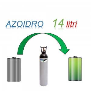 Servizio Ricarica Bombola Azoidro - IdroAzoto 14 Litri - Ritiro - Carica - Consegna