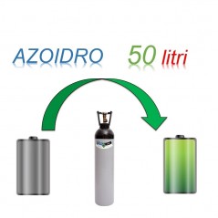 Servizio Ricarica Bombola Azoidro - IdroAzoto 50 Litri - Ritiro - Carica - Consegna
