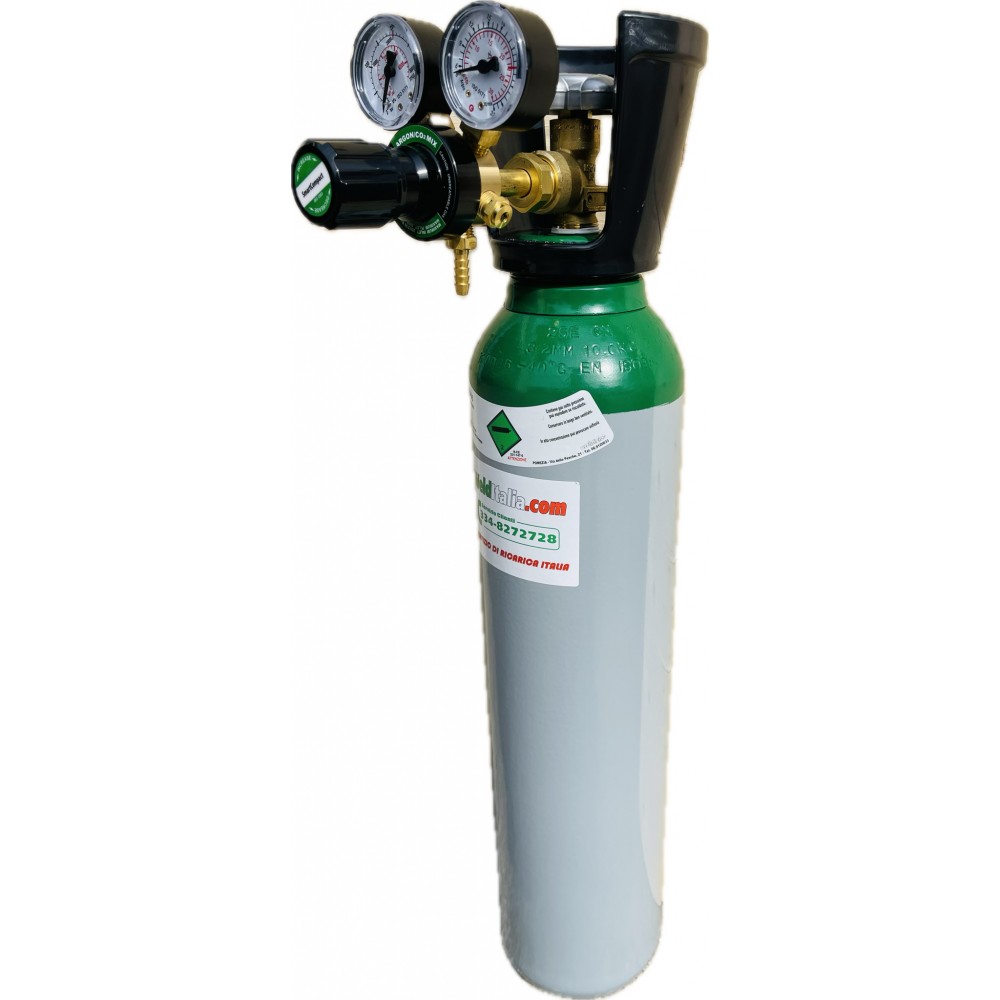 Bombola Argon 7 litri con riduttore